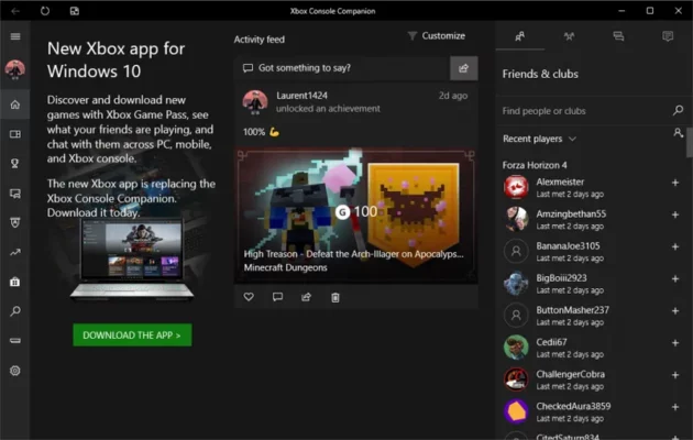 Компаньон консоли Xbox