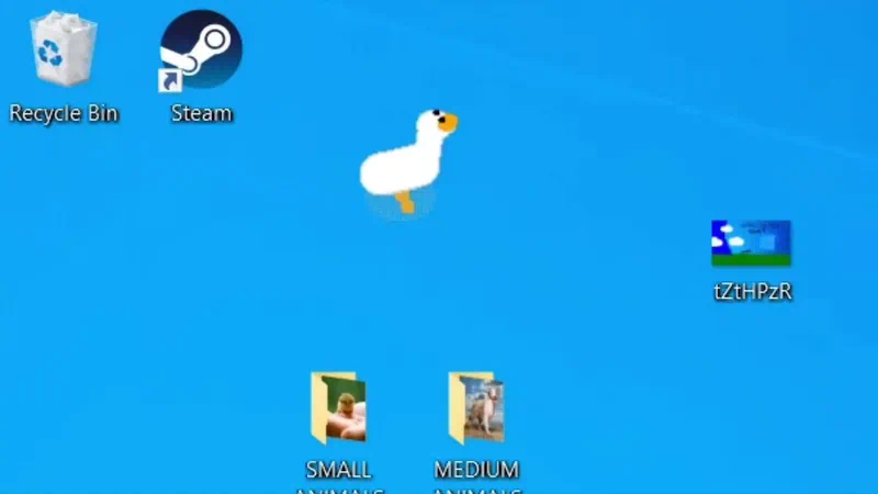 Программа Desktop Goose