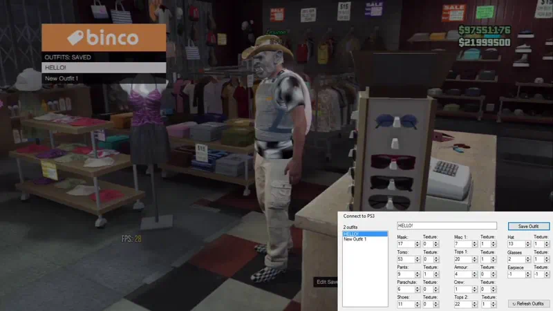 Программа Outfit Editor