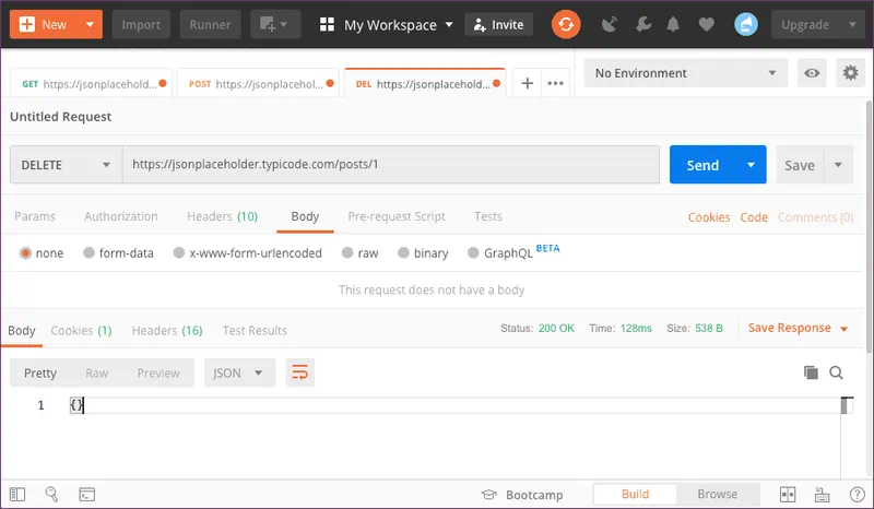 Программа Postman Desktop