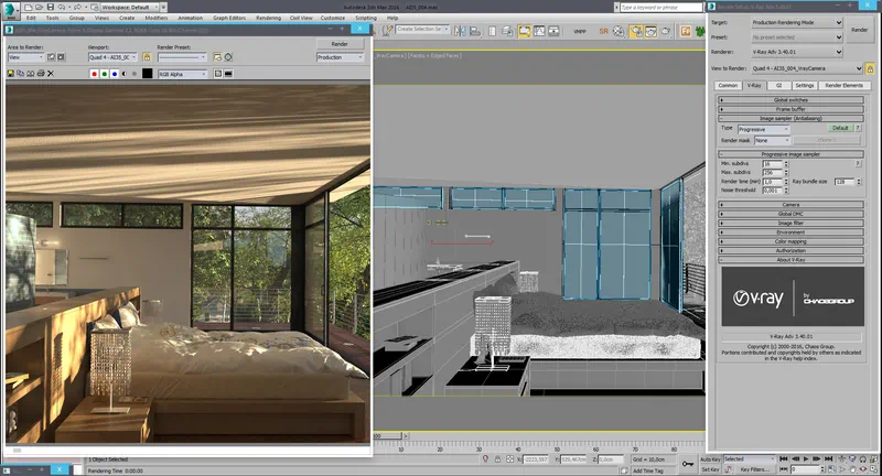 Рендер плагин V-Ray для 3ds Max