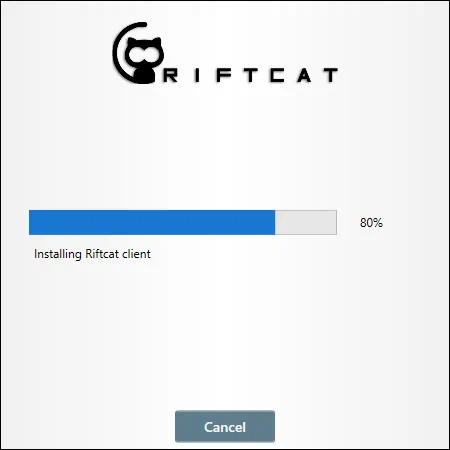 Установка RiftCat