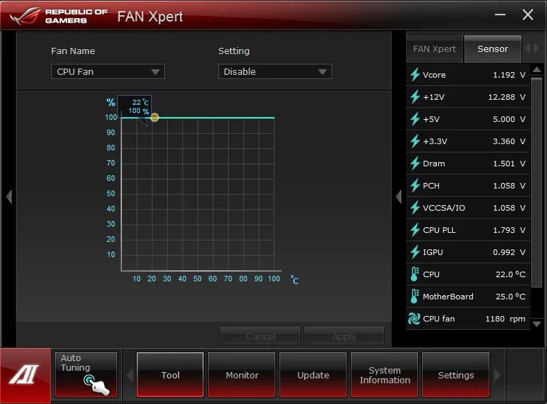 ASUS Fan Xpert