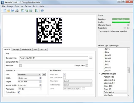 DataMatrix BarCode