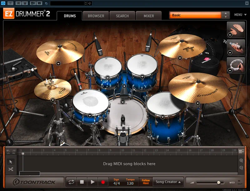 EZdrummer