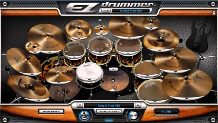 Toontrack EZdrummer