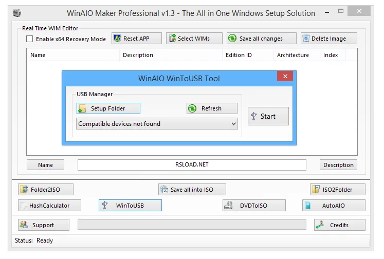 WinAIO Maker