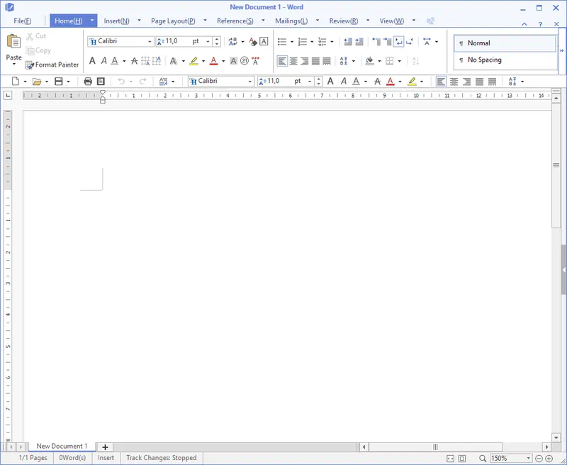 Word в ThinkFree Office