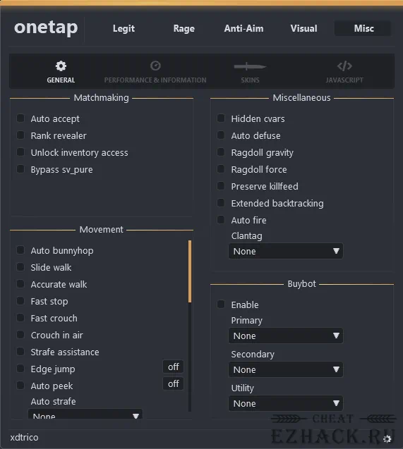 Приложение OneTap