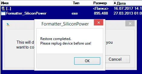 Formatter Silicon Power