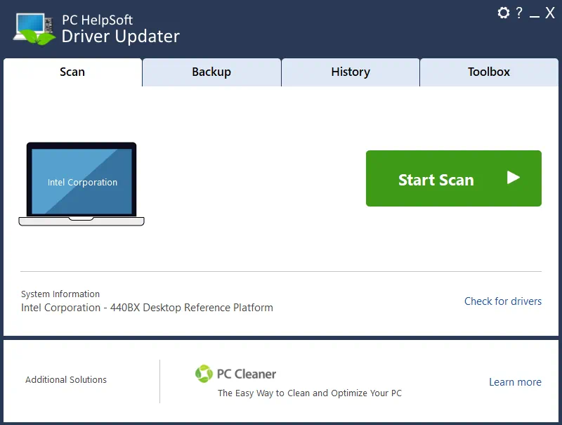 Приложение PC HelpSoft Driver Updater
