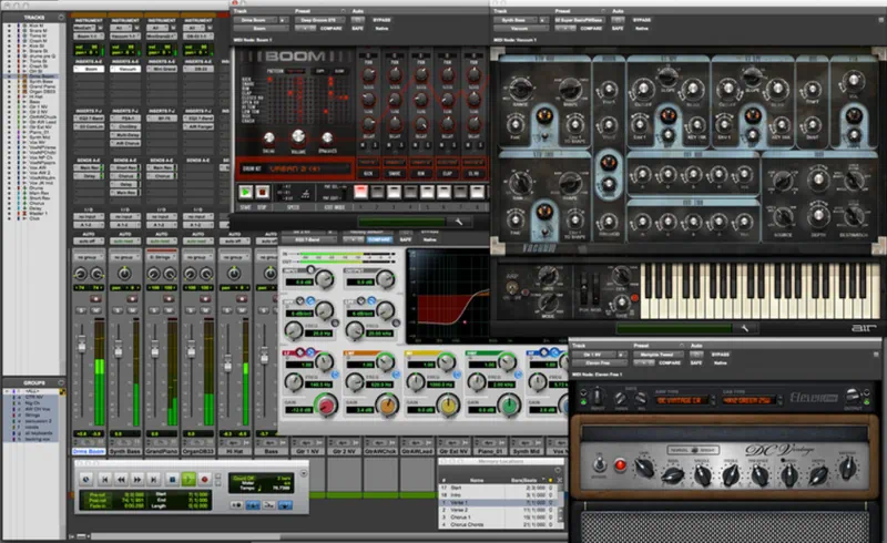 Работа с Avid Pro Tools
