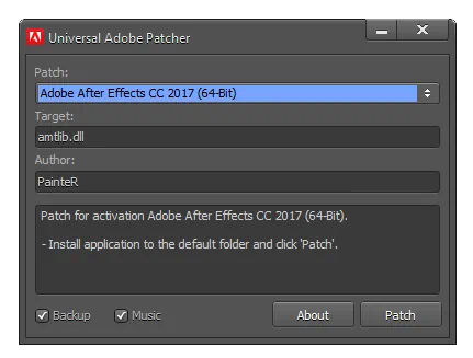 Universal Adobe Patcher