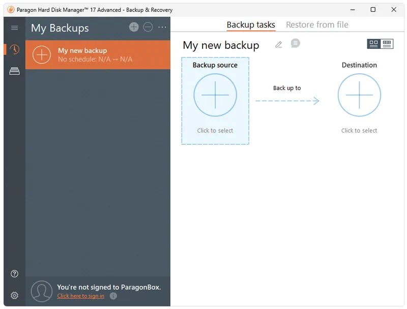 Paragon Hard Disk Manager