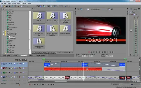 Sony Vegas Pro 11