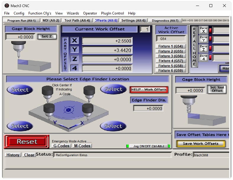 Работа с Mach3