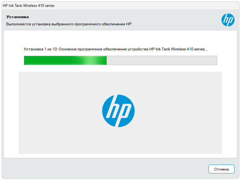 Установка драйвера для HP Ink Tank Wireless 415