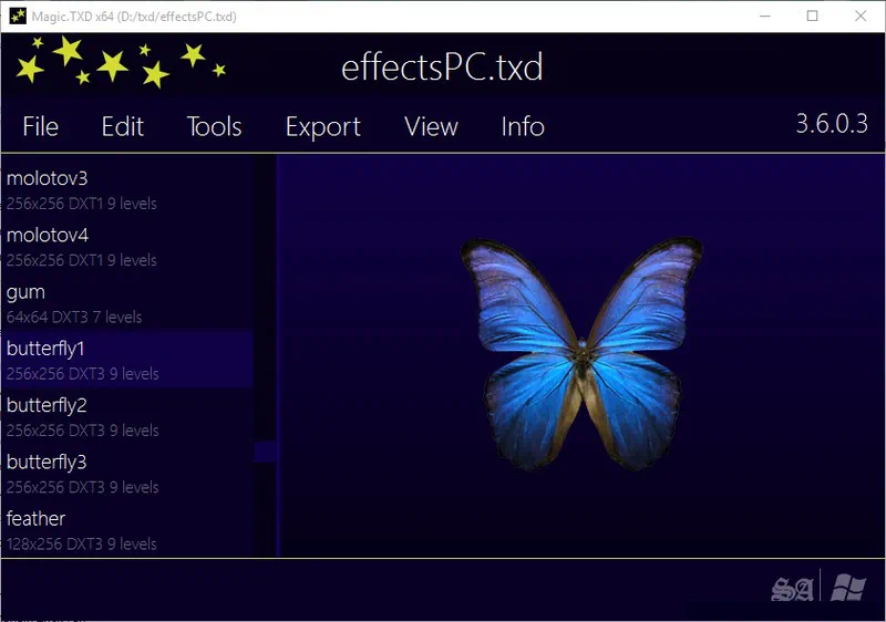 Работа с Magic.TXD