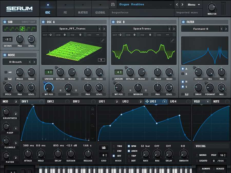 Работа с Serum