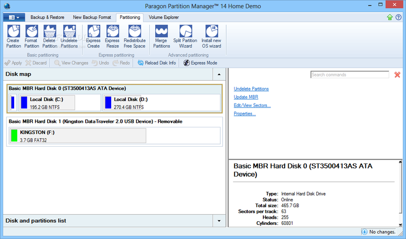 Paragon Partition Manager