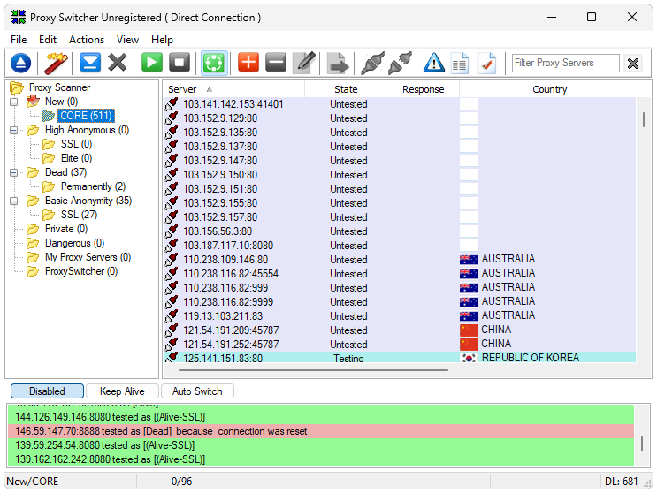 Proxy Switcher