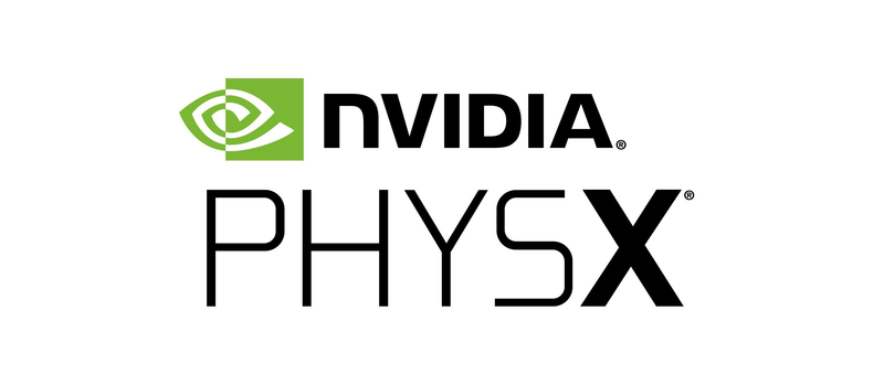 Лого Nvidia Physx