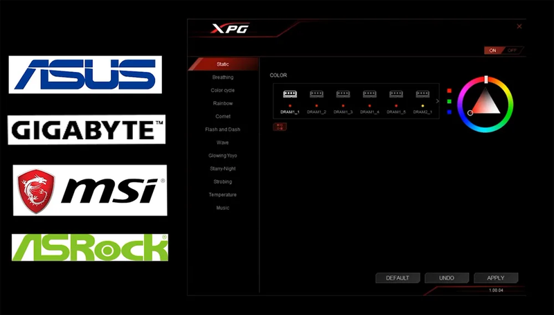 Программа Xpg Rgb Sync