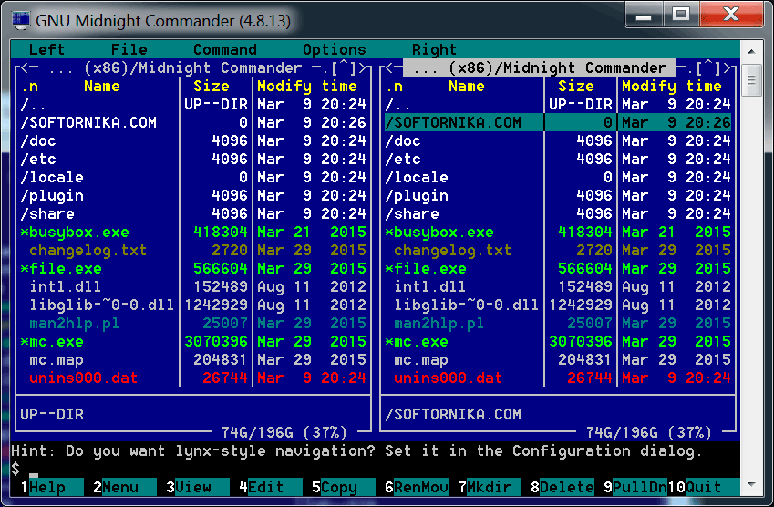 Midnight Commander